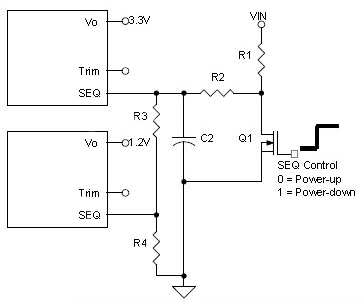 Ratiometric sequencing is achieved by applying control voltages